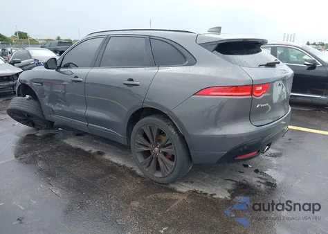 2017 Jaguar F-Pace S из США, поврежденный, VIN SADCM2BV1HA095328